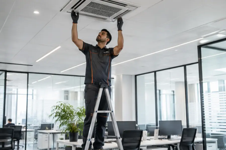 Commercial office technical maintenance